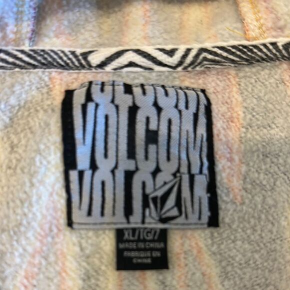 VOLCOM Boys Fiery Zip-Up Hoodie Sweatshirt Size XL - Picture 4 of 6